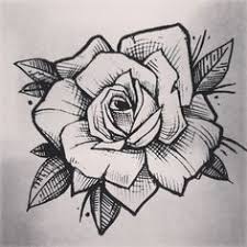 Rose Tattoo Linework Google Search Tattoo Drawings Tumblr Tattoos Rose Tattoos
