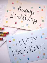 Find images of happy birthday card. Little Box Of Tricks Karten Mit Buntem Konfetti Druck Geburtstagskarte Geburtstagskarte Diy Karten Selber Machen