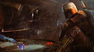 The Mandalorian Episode 1 End Credits Art 1920x1080 Wallpaper Star Wars Wallpaper Mandalorian Star Wars Tattoo Small