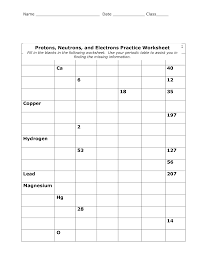 Blank Atom Worksheet Printable Worksheets And Activities