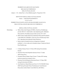 Check spelling or type a new query. Contoh Sk Bumdes Pdf