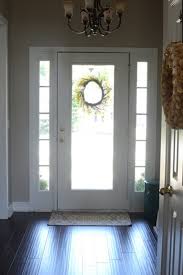 Nearly any front door that is made of wood, fiberglass, or steel can be painted. Painting The Inside Of The Front Door Black The Frugal Homemaker