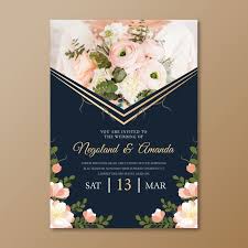 Browse our wide collection of invitation card templates. Wedding Invitation Template Theme Free Vector Freepik Freevec Wedding Invitation Templates Wedding Invitation Card Template Elegant Wedding Invitation Card