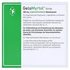 Wer gelomyrtol nicht einnehmen möchte oder es nicht verträgt, hat die möglichkeit, andere medikamente zu wählen. Erfahrungen Zu Gelomyrtol Forte 20 Stuck N1 Medpex Versandapotheke
