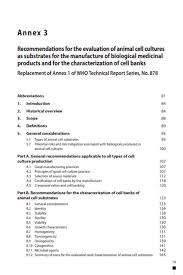 Maybe you would like to learn more about one of these? Recommendations For The Evaluation Of Animal Cell Cultures As Substrates For The Manufacture Of Biological Medicinal