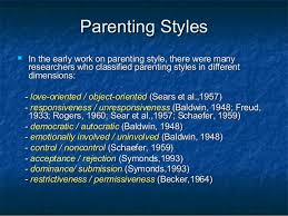 Are you ready to spend all your money on d. Parenting Practices Styles