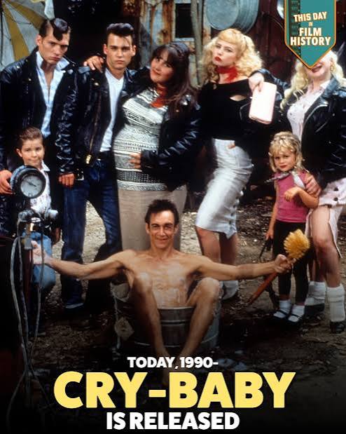 🎬 Cry-Baby was released, kicking off John Waters' rockabilly rebellion and  cool-kid chaos—marking 36 years since this cult classic revved onto the  screen. 😎 #ThisDayInFilmHistory #CryBaby #CultClassi