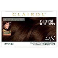 Natural Instincts Clairol Demi Permanent Hair Color 4w Dark Warm Brown Roasted Chestnut 1 Kit Clairol Natural Instincts Clairol Natural Permanent Hair Color