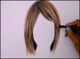 Lovely Coloring Hair Colored Pencils Pensil Warna Warna Grafis