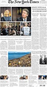 Times) is an american daily newspaper based in new york city with a worldwide readership. The New York Times International Edition In Print For Sunday October 7 2018 The New York Times