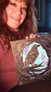 Newly Painted Crow Artwork Shared by Local Artist