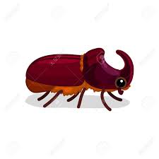 Vector Cute Cartoon Insect Clip Art Rhinoceros Beetle Royalty Free Cliparts Vectors And Stock Illustration Image 124489690 I smell the blood of a walking dice.