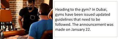 Det är sedan du själv som informerar dem du kan ha smittat. Covid 19 Going To The Gym Follow These Precautions In The Uae Living Health Gulf News