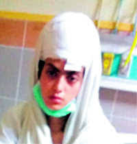 Injured Iqra wants peace, job to support family