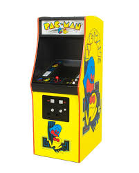 Here's an original 1980 pacman arcade game for sale! Official Pac Man Quarter Size Arcade Cabinet Store Bandai Namco Ent
