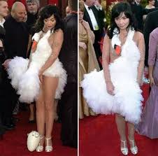 Bjork Swan Dress Costume Diy Fashion And Personal Style Blog By Canadian Sisters Sylvia And Samantha Swan Dress Bjork Swan Dress Dresses