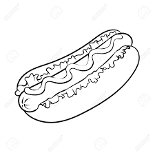 However, modern science has given us a window into how dogs experience the world, and it. Ilustracion De Vector De Libro Para Colorear Hot Dog Ilustraciones Vectoriales Clip Art Vectorizado Libre De Derechos Image 97797963