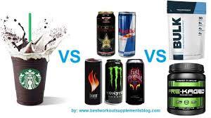 coffee energy drink or pre workout