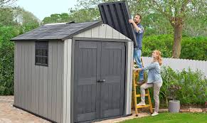 No matter which way you go, at least getting the mower, atv, or bike in and out of your garden shed will be much easier. Garden Sheds Everything You Need To Know This Old House