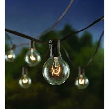 Hampton Bay Nxt 1005 12 Bulb Large Cafe Clear String Lights Outdoor Indoor Garden Lighting Decoration