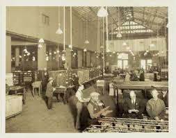 Post Office Scene 1926 V1973 5 629 Brooklyn Photograph And Illustration Collection Arc 202 Brooklyn Historica Photos Of The Week Brooklyn History Brooklyn