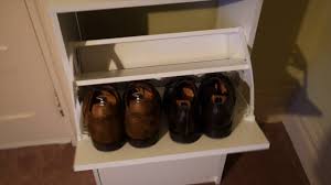 Ikea Bissa Shoe Cabinet Setup Youtube