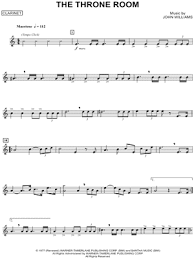 Concert band sheet music book by john williams: The Throne Room Clarinet From Star Wars Sheet Music Clarinet Solo In C Major Download Print Sku Mn0103841