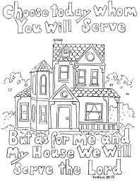 Check out our joshua bible book selection for the very best in unique or custom, handmade pieces from our shops. Coloring Pages For Kids By Mr Adron Joshua 24 15 Print And Color Page But As For Me And My House We Will Serve The Lord