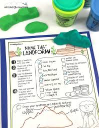 Teaching geographical features just got a little easier with the help. 10 Hands On Activities For Teaching Earth Changes Landforms Around The Kampfire