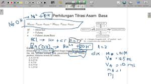 Maybe you would like to learn more about one of these? Kimia Titrasi Asam Basa Youtube
