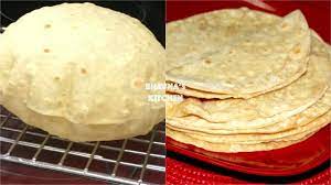 Homemade Soft Fluffy Roti Chapati Phulka Video Recipe Bhavna S Kit Soft Roti Recipe Interesting Food Recipes Roti