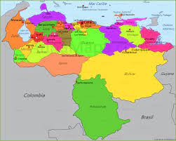 Mapa De Venezuela Buscar Con Google Map Venezuela World Map