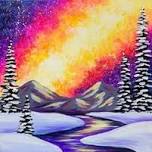 Galaxy Winter River