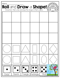 November No Prep Math And Literacy Kindergarten Shapes Kindergarten Math Math Classroom