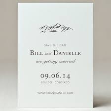 Save The Dates Mountain Wedding Invitations Wedding Saving Wedding Invitations
