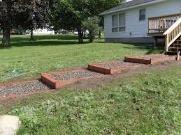Build steps through a terraced garden or up a hill to another building on your property. How To Build Steps On A Slope