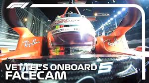 Formula 1 singapore airlines singapore grand prix 2019. Blink And You Ll Miss It Facecam With Sebastian Vettel 2019 Singapore Grand Prix Youtube