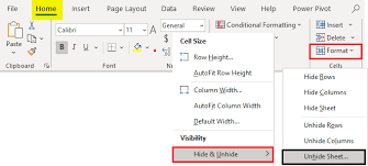 How to hide and unhide worksheets. How To Unhide All Sheets In Excel Examples To Unhide Worksheets