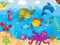 Gambar berikut juga cocok buat anak sd kelas 1 2 dan 3 karena gambar sudah. 31 Gambar Pemandangan Di Dalam Laut Kartun Kumpulan Gambar Kartun