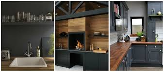 In the case of a kitchen decorated with rich materials such as marble and some types of wood, too much color can be distracting. Modern Black Kitchen Matte Black Kitchen Black Kitchen Design