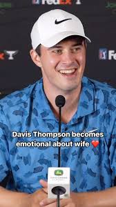 @davis.thompson was grateful to have his wife by his side for his first win 