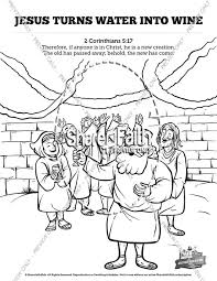 Wedding at cana coloring pages wedding at cana coloring pages. Jesus Turns Water Into Wine Kids Bible Story Sharefaith Kids