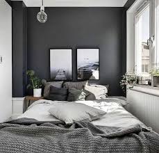 Dark Grey Walls Small Master Bedroom Home Decor Bedroom Bedroom Interior