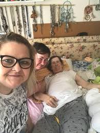 Dear Friends, I feel very sad about a friend of ours (Jeanie McCook) She  has had a major challenge dealing with stroke damage for many years, which  she has done with great