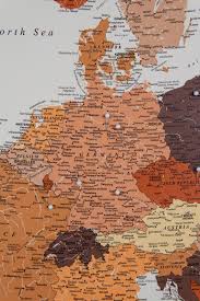 Interaktive europakarte und reliefkarte mit topografie europas. Europa Pinnwand Karte Braun Detailliert Tripmapworld De