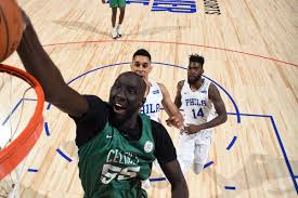 Image result for images of tacko fall celtics