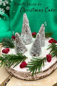 Christmas Cake Facile Recette Gateau Noel Recette Recette Facile