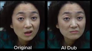 Squid Games Dubbed in English with AI! Hollywood films, now experienced in  any language, without losing an ounce of their original You can now replace  traditional dubbing and subtitles with seamless AI