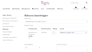 Mehr als einen retourenschein braucht es dabei nicht. Retourenschein Online Erstellen Versand Lieferung Cms Kategorien Liberty Woman