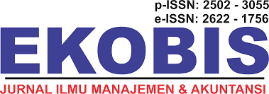 1, april 2017 issn (online) : Ekobis Jurnal Ilmu Manajemen Dan Akuntansi